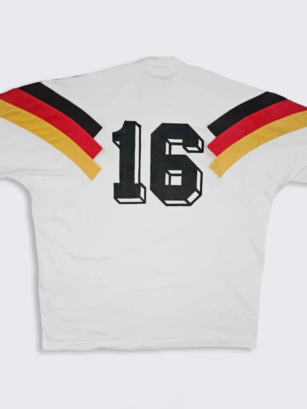 Germany Vintage 90s Adidas World Cup Soccer Cotton Jersey Shirt